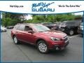 Subaru Outback 2.5i Premium Crimson Red Pearl photo #1