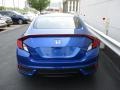 Honda Civic LX Coupe Aegean Blue Metallic photo #4