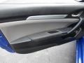 Honda Civic LX Coupe Aegean Blue Metallic photo #10