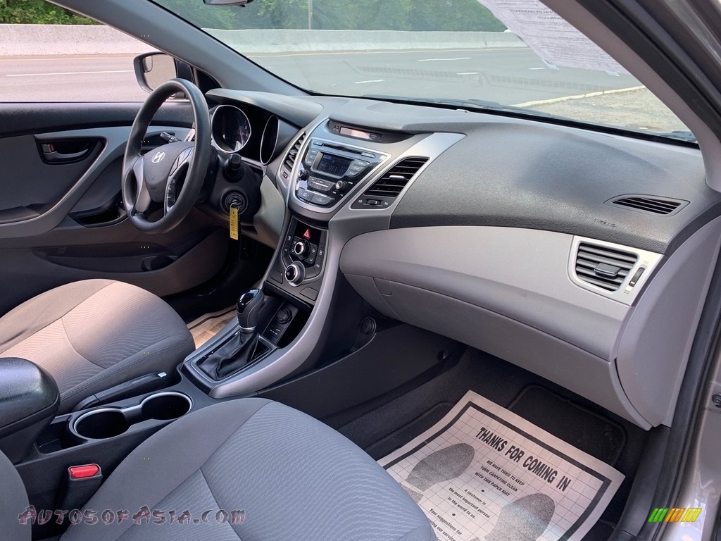 2014 Elantra SE Sedan - Gray / Beige photo #16