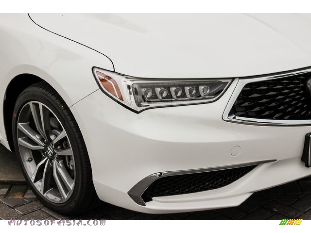 2020 TLX V6 Technology Sedan - Platinum White Pearl / Ebony photo #9