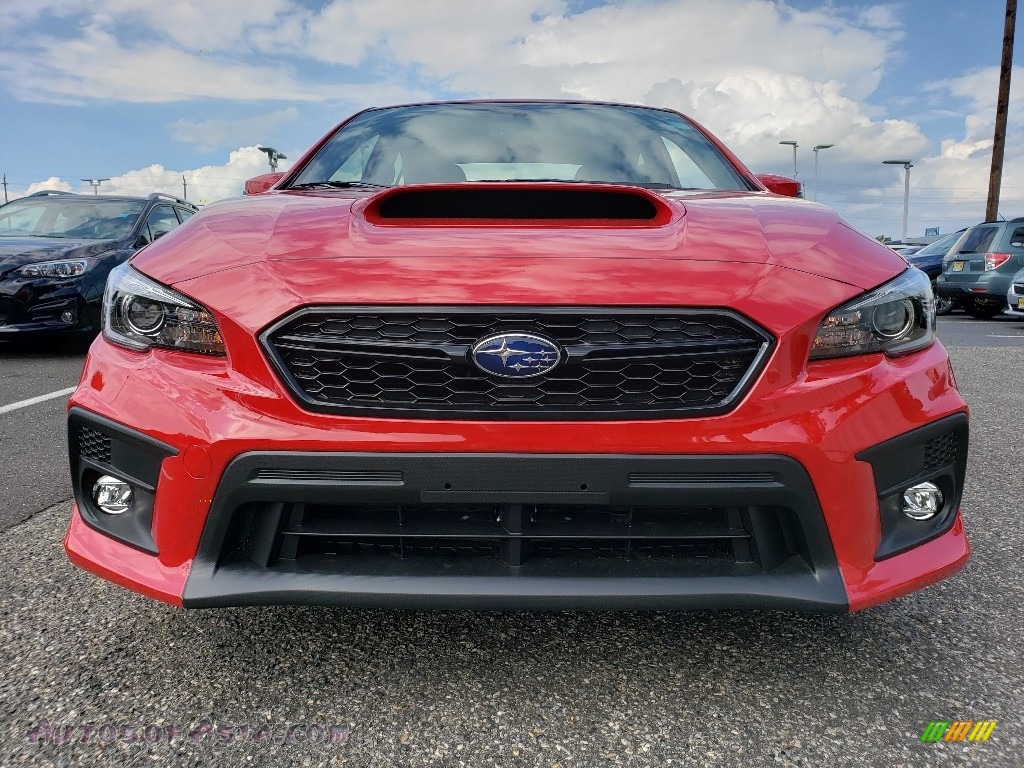 2019 WRX Limited - Pure Red / Carbon Black photo #2