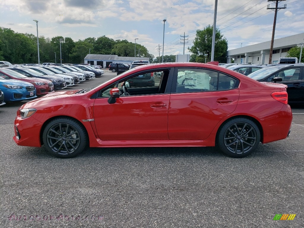 2019 WRX Limited - Pure Red / Carbon Black photo #3
