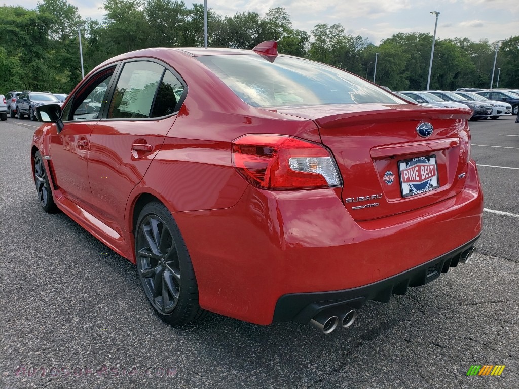 2019 WRX Limited - Pure Red / Carbon Black photo #4
