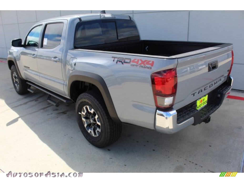 2019 Tacoma TRD Off-Road Double Cab 4x4 - Cement Gray / Black photo #6