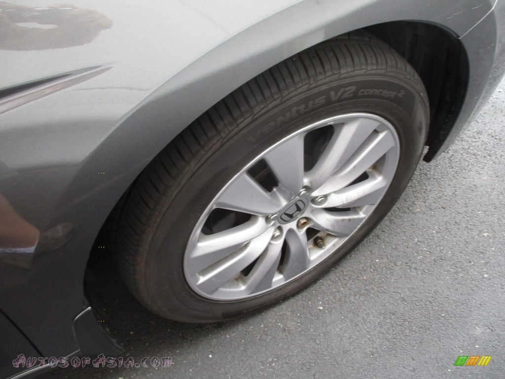 2011 Accord EX-L Sedan - Polished Metal Metallic / Gray photo #6