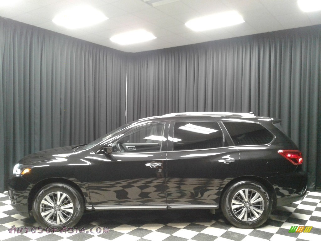 2019 Pathfinder SV - Magnetic Black Pearl / Charcoal photo #1