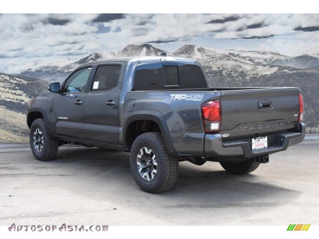 2019 Tacoma TRD Off-Road Double Cab 4x4 - Magnetic Gray Metallic / Cement Gray photo #3