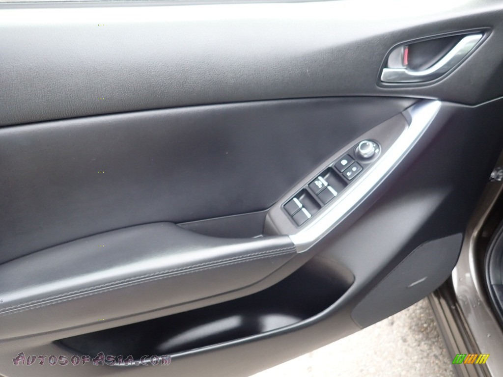 2016 CX-5 Grand Touring AWD - Titanium Flash Mica / Black photo #18