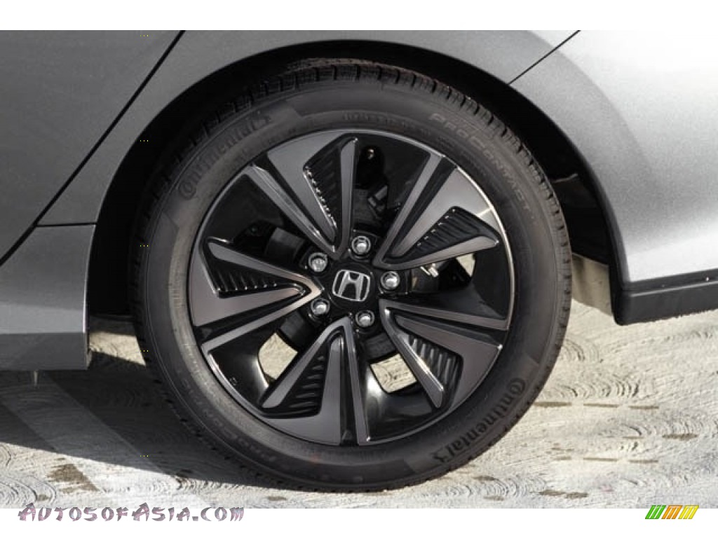 2019 Civic EX Hatchback - Polished Metal Metallic / Black/Ivory photo #11