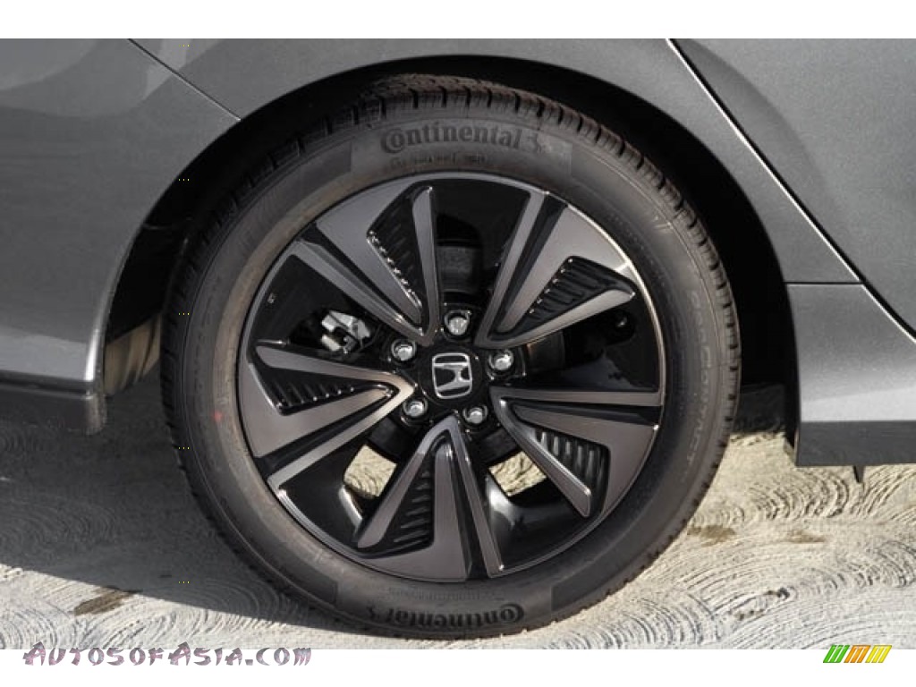 2019 Civic EX Hatchback - Polished Metal Metallic / Black/Ivory photo #12