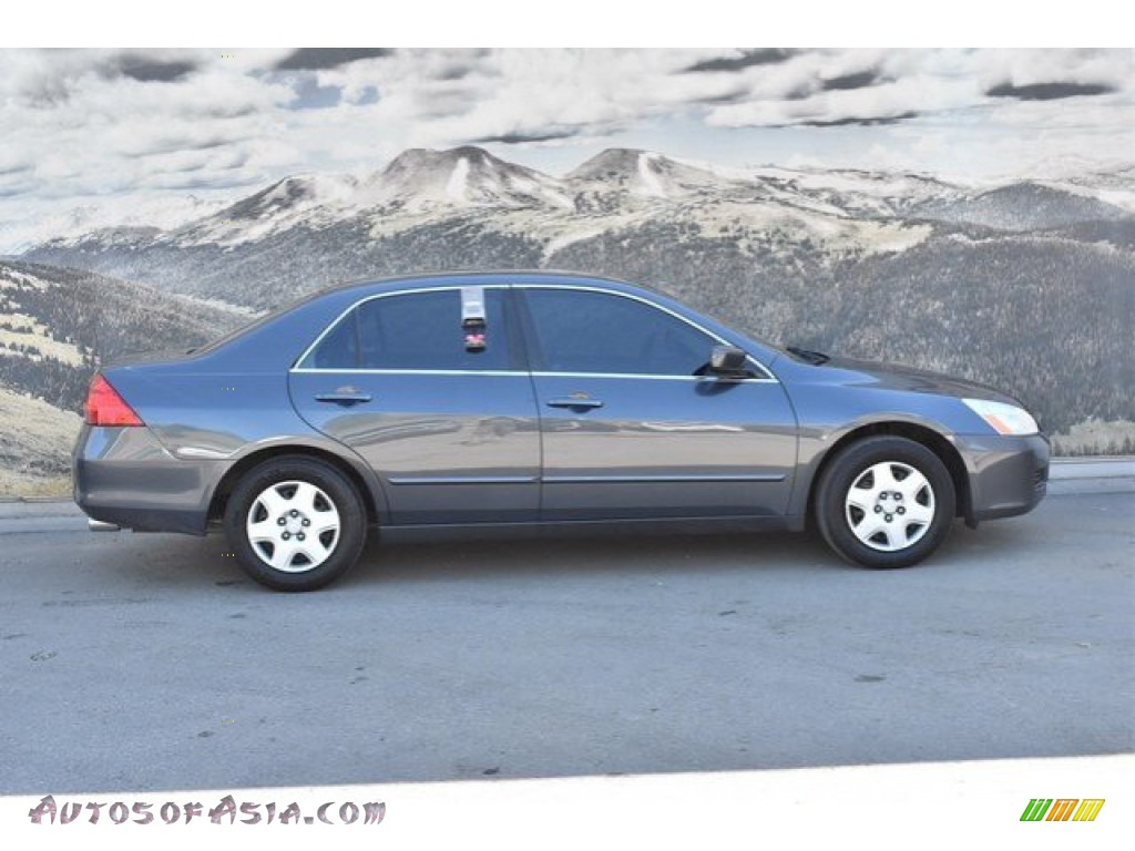 2007 Accord LX Sedan - Graphite Pearl / Gray photo #2