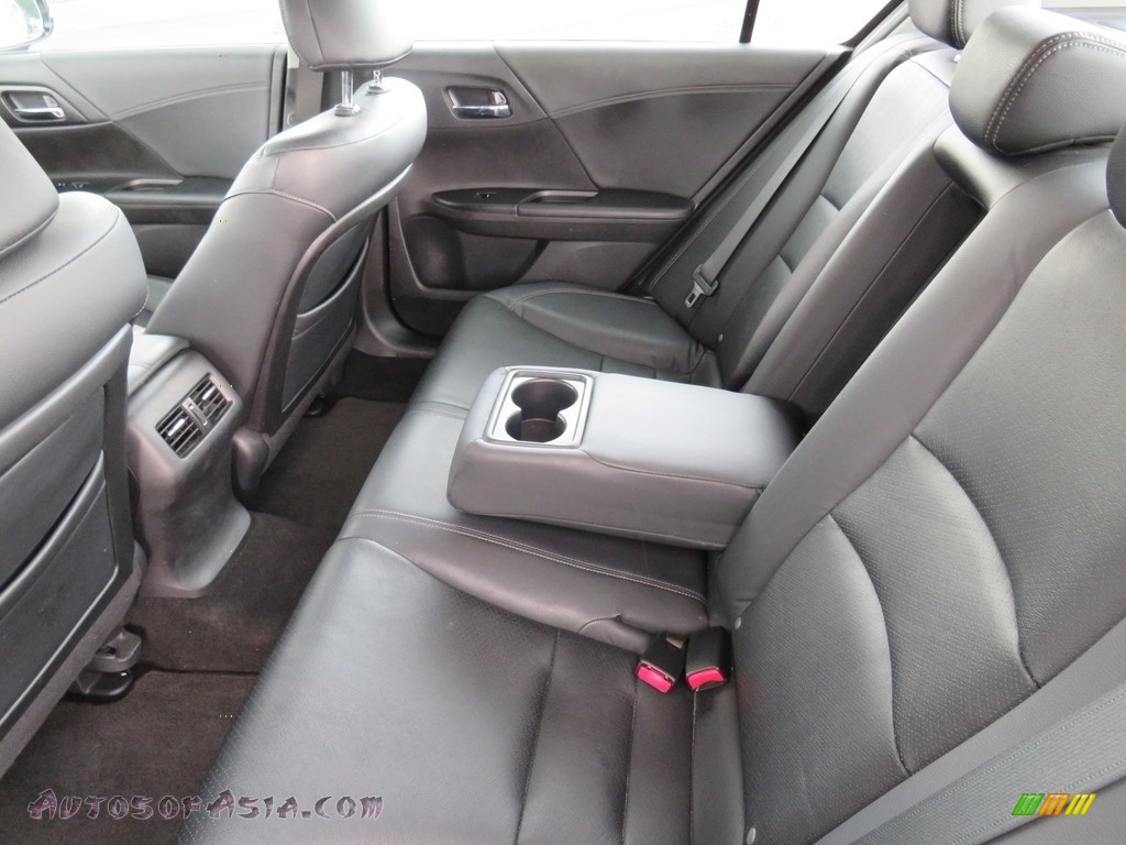 2013 Accord EX-L V6 Sedan - Crystal Black Pearl / Black photo #38