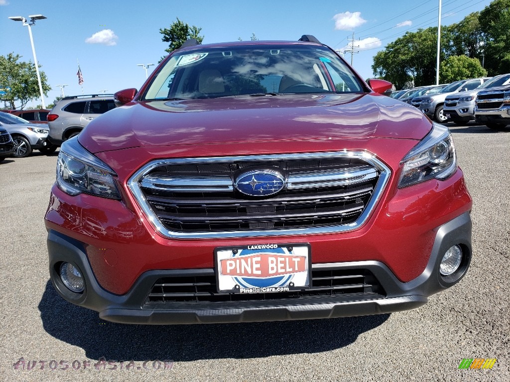 2019 Outback 2.5i Limited - Crimson Red Pearl / Warm Ivory photo #2