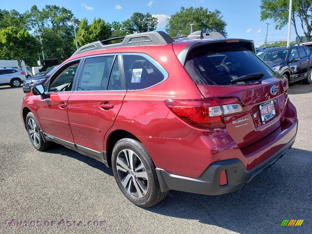 2019 Outback 2.5i Limited - Crimson Red Pearl / Warm Ivory photo #4