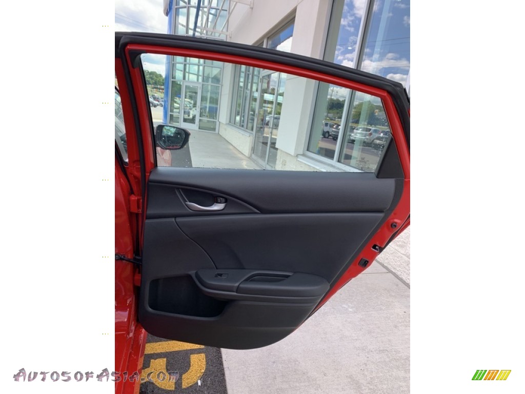 2019 Civic Sport Sedan - Rallye Red / Black photo #23