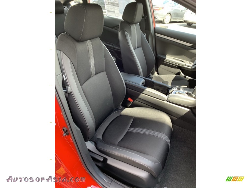 2019 Civic Sport Sedan - Rallye Red / Black photo #27