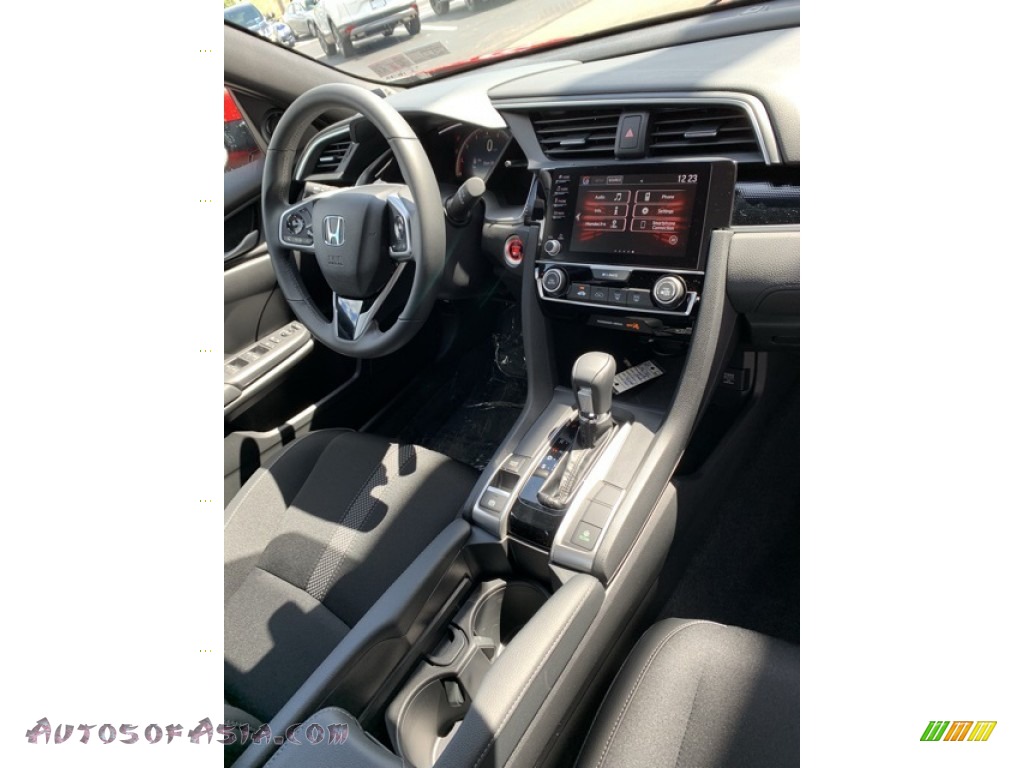 2019 Civic Sport Sedan - Rallye Red / Black photo #28