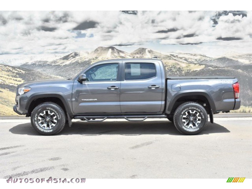 2017 Tacoma TRD Off Road Double Cab 4x4 - Magnetic Gray Metallic / TRD Graphite photo #6