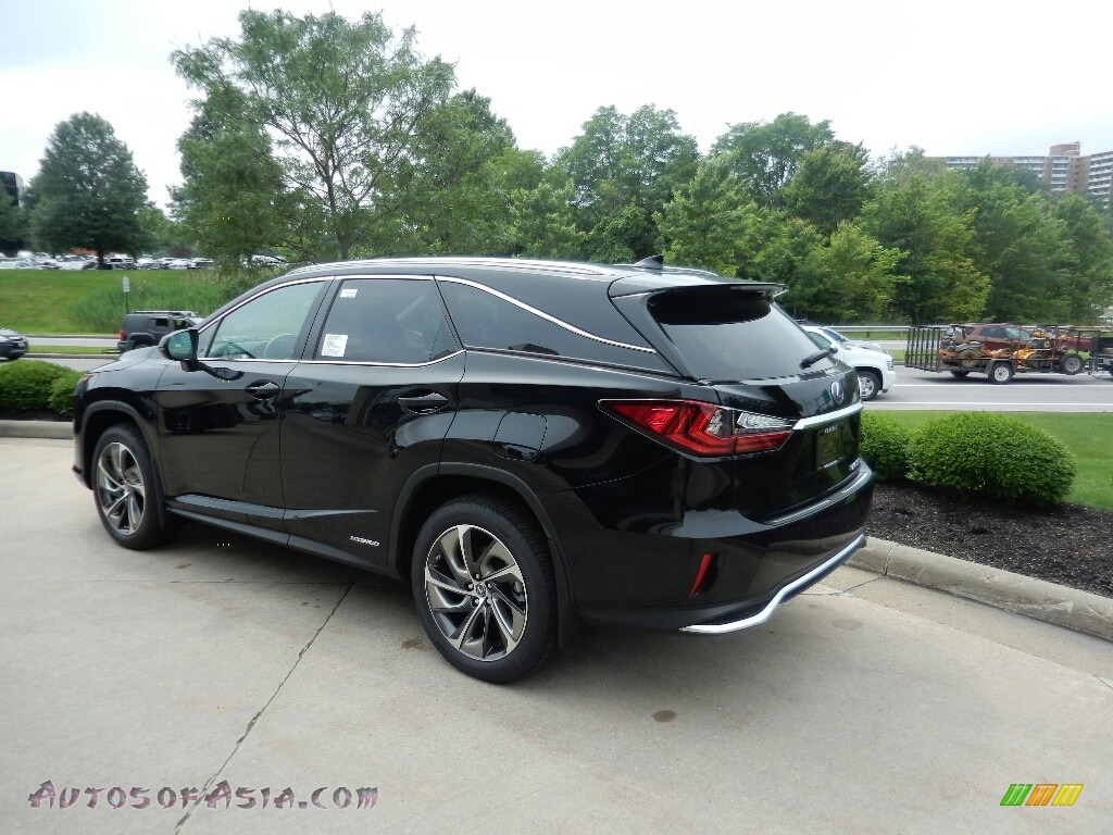 2019 RX 450hL AWD - Obsidian / Noble Brown photo #4