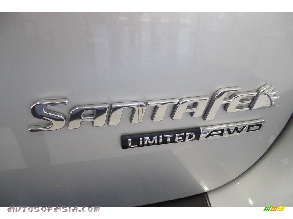 2007 Santa Fe Limited 4WD - Bright Silver / Gray photo #9