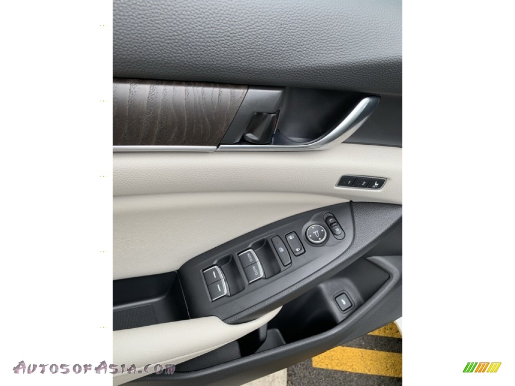 2019 Accord EX-L Sedan - Platinum White Pearl / Ivory photo #11