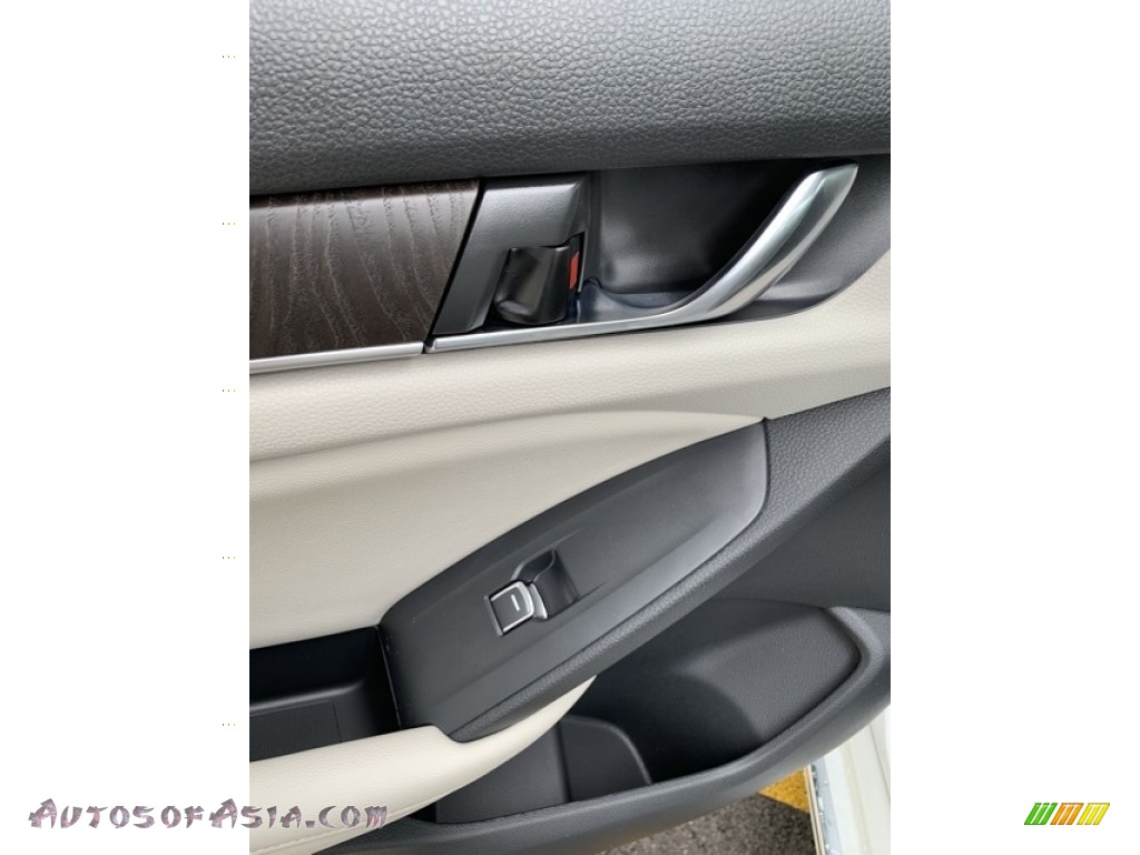 2019 Accord EX-L Sedan - Platinum White Pearl / Ivory photo #17