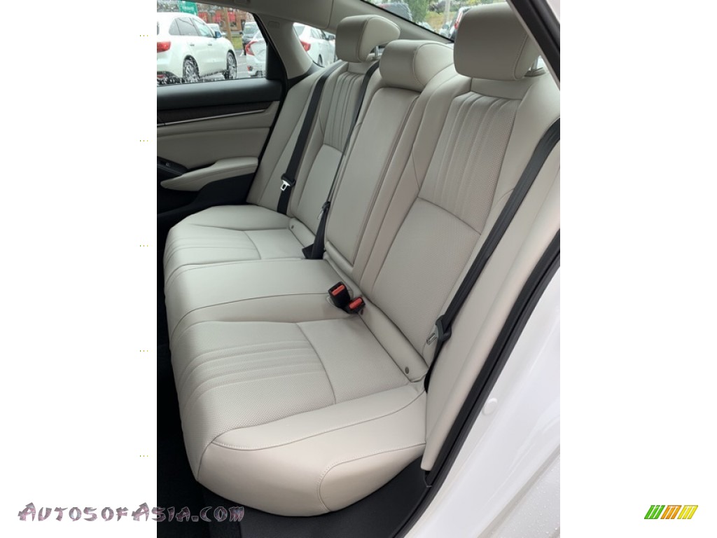 2019 Accord EX-L Sedan - Platinum White Pearl / Ivory photo #18