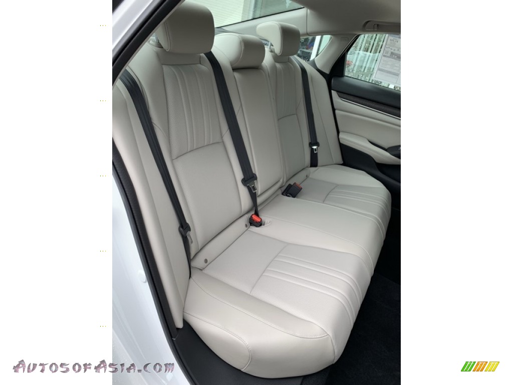 2019 Accord EX-L Sedan - Platinum White Pearl / Ivory photo #23