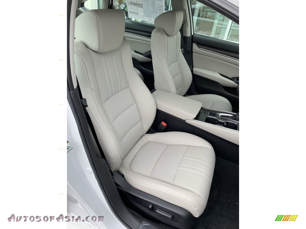 2019 Accord EX-L Sedan - Platinum White Pearl / Ivory photo #26