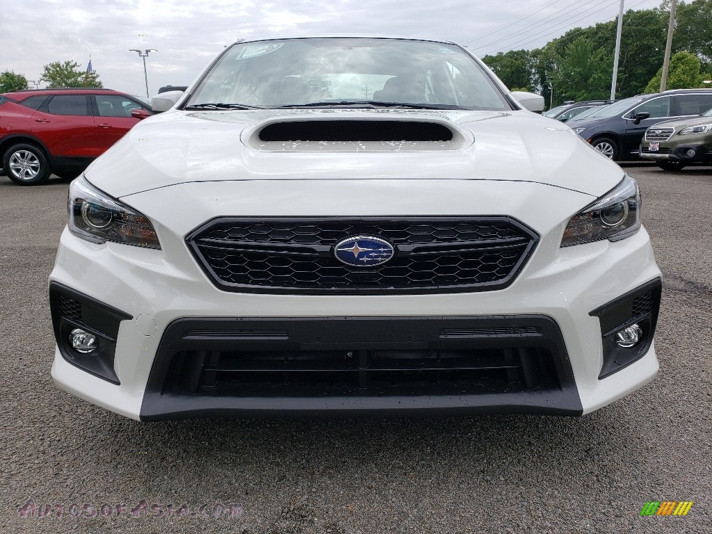 2019 WRX Limited - Crystal White Pearl / Carbon Black photo #2