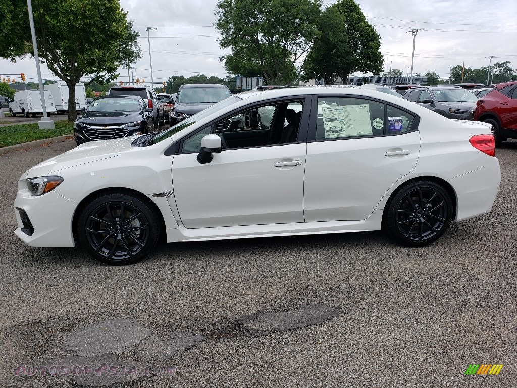 2019 WRX Limited - Crystal White Pearl / Carbon Black photo #3