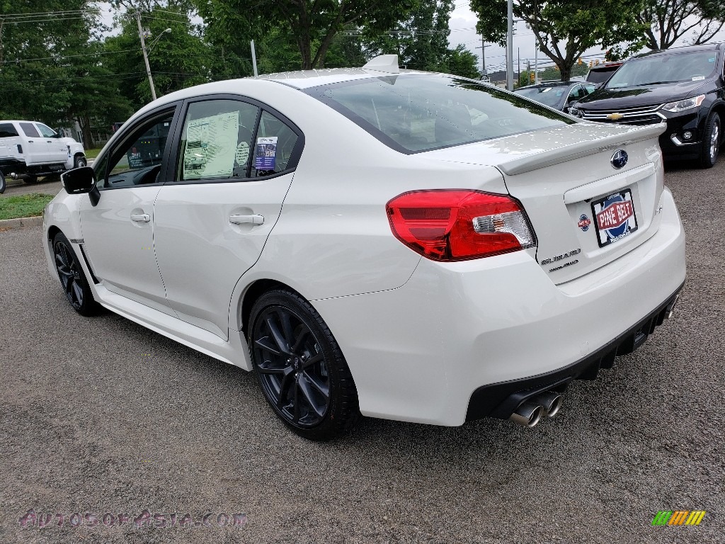 2019 WRX Limited - Crystal White Pearl / Carbon Black photo #4