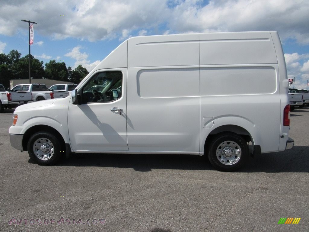 2012 NV 2500 HD SV High Roof - Blizzard White / Charcoal photo #2