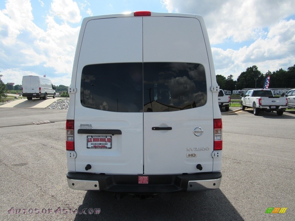 2012 NV 2500 HD SV High Roof - Blizzard White / Charcoal photo #4