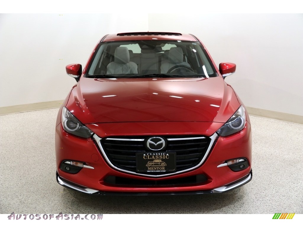 2018 MAZDA3 Grand Touring 5 Door - Soul Red Metallic / Parchment photo #2