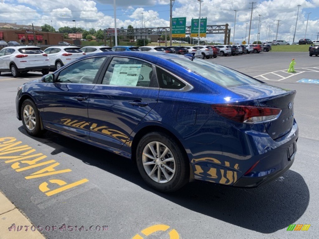2019 Sonata SE - Blue / Gray photo #6