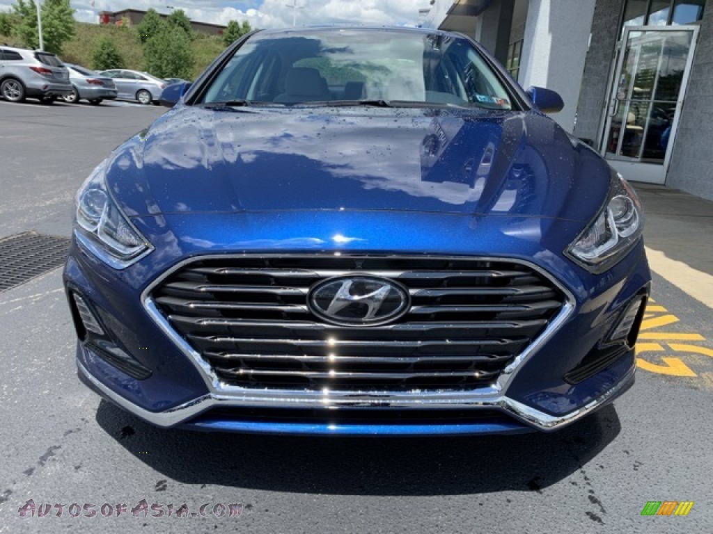 2019 Sonata SE - Blue / Gray photo #8