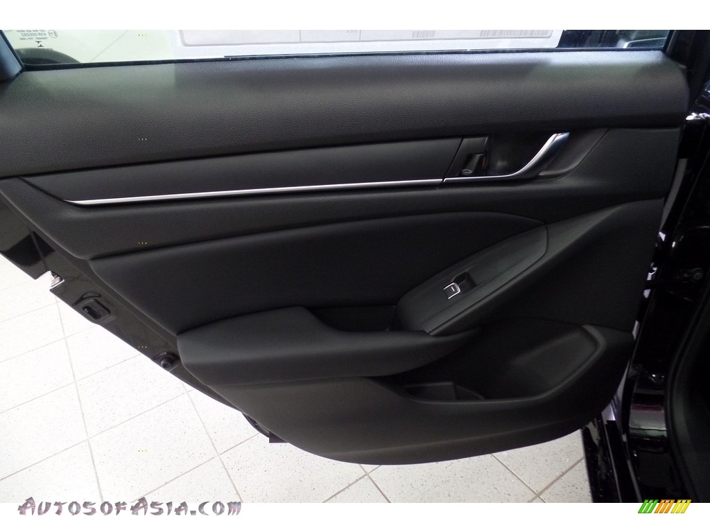 2019 Accord LX Sedan - Crystal Black Pearl / Black photo #12