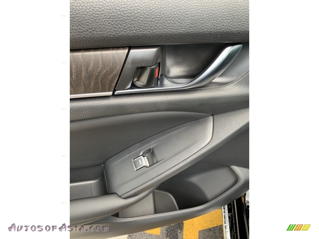 2019 Accord EX-L Sedan - Crystal Black Pearl / Black photo #17