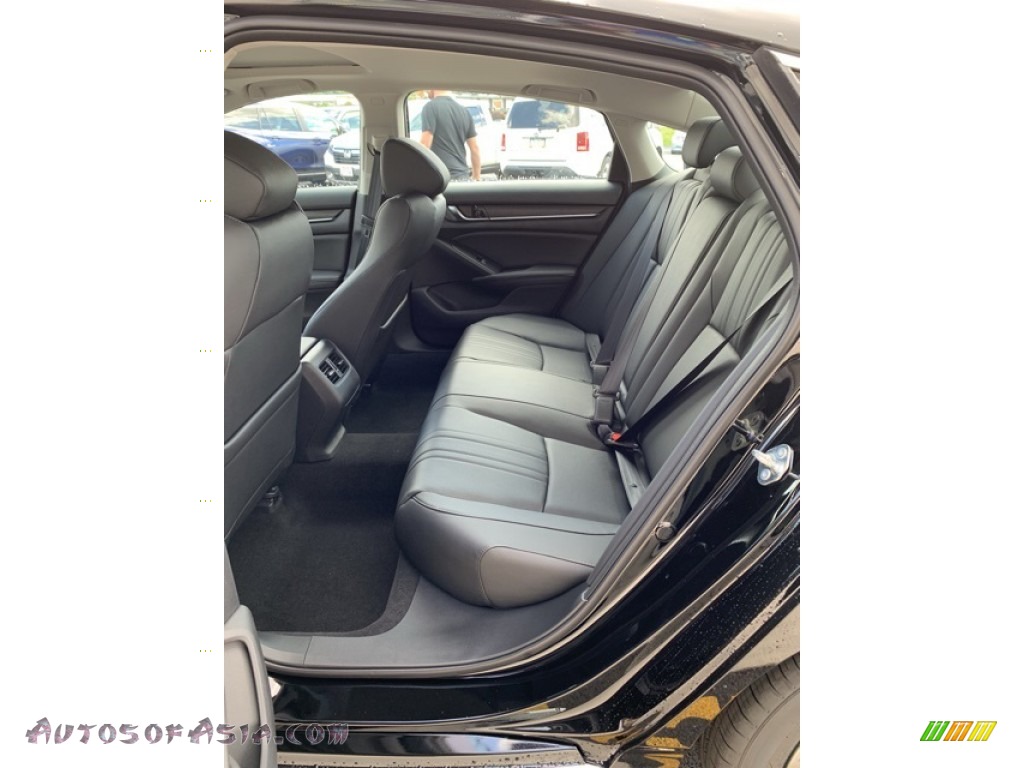 2019 Accord EX-L Sedan - Crystal Black Pearl / Black photo #19