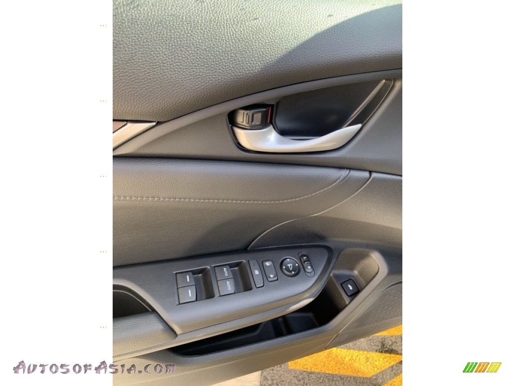 2019 Civic EX-L Sedan - Platinum White Pearl / Black photo #11