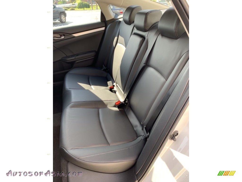 2019 Civic EX-L Sedan - Platinum White Pearl / Black photo #18