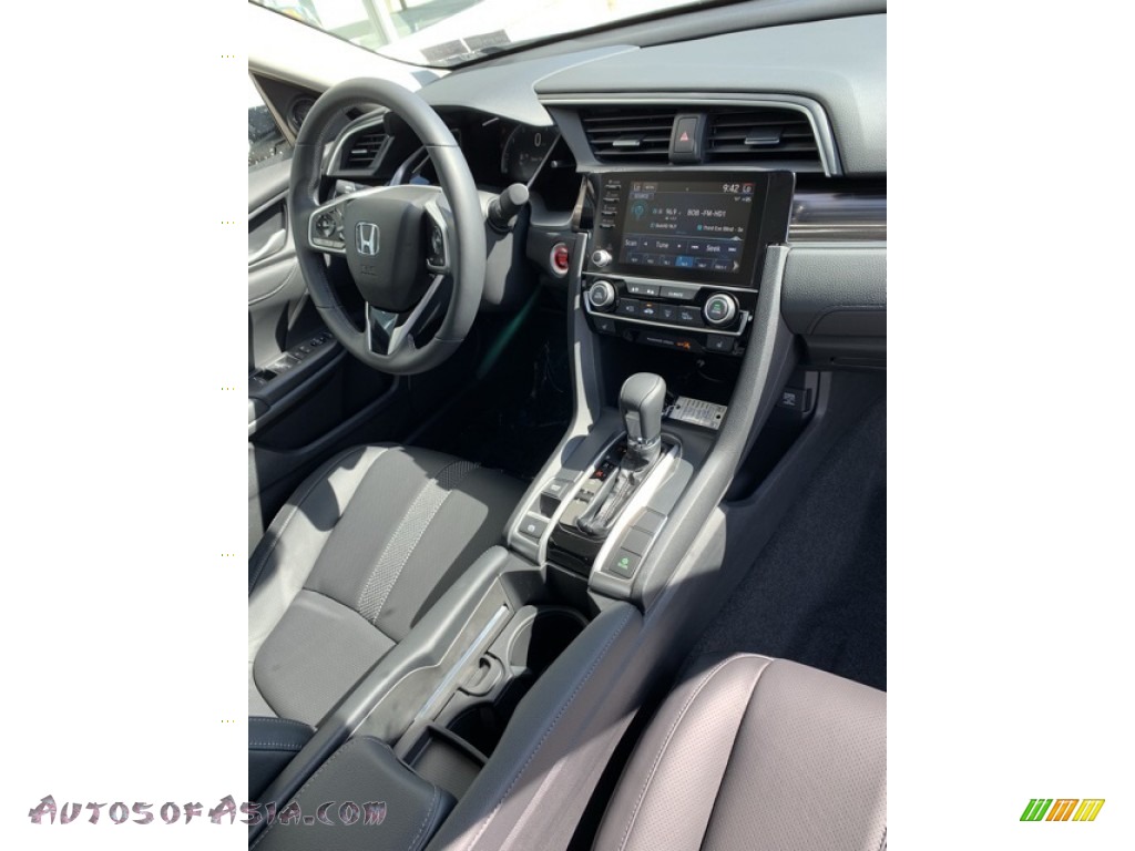 2019 Civic EX-L Sedan - Platinum White Pearl / Black photo #27
