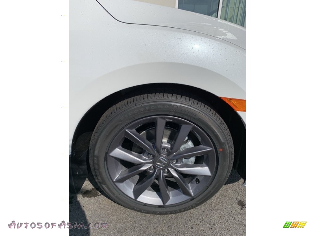 2019 Civic EX-L Sedan - Platinum White Pearl / Black photo #29
