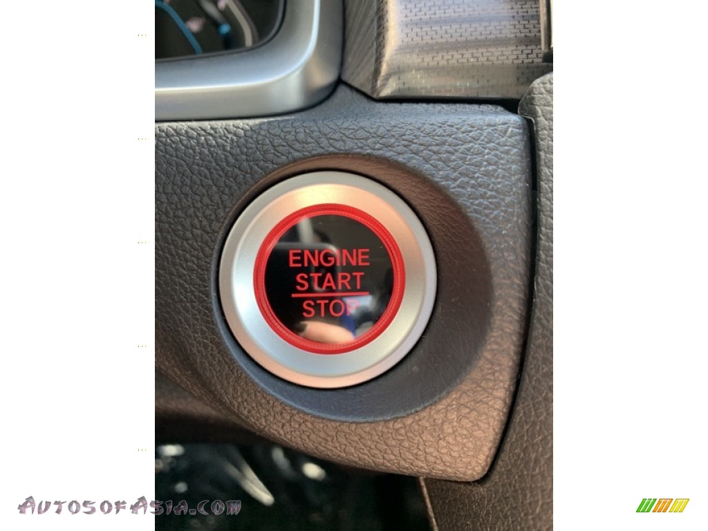 2019 Civic EX-L Sedan - Platinum White Pearl / Black photo #35
