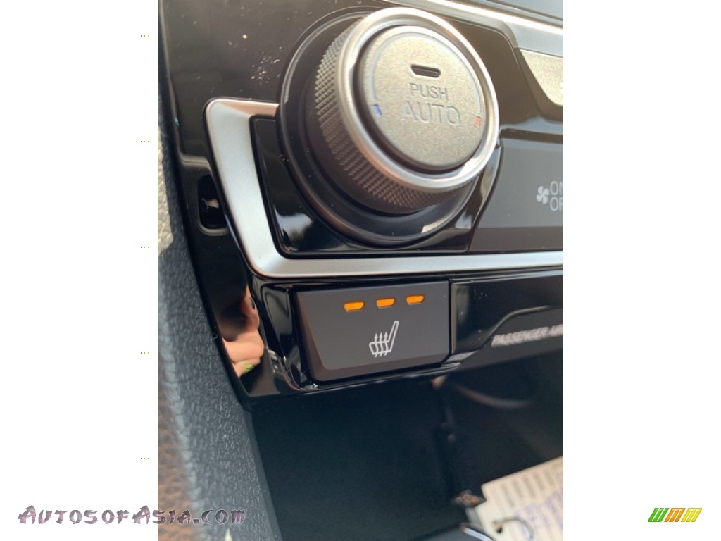 2019 Civic EX-L Sedan - Platinum White Pearl / Black photo #36