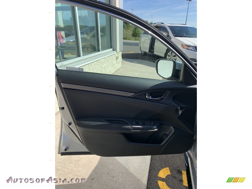 2019 Civic Sport Hatchback - Lunar Silver Metallic / Black photo #10