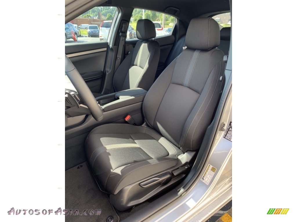 2019 Civic Sport Hatchback - Lunar Silver Metallic / Black photo #14
