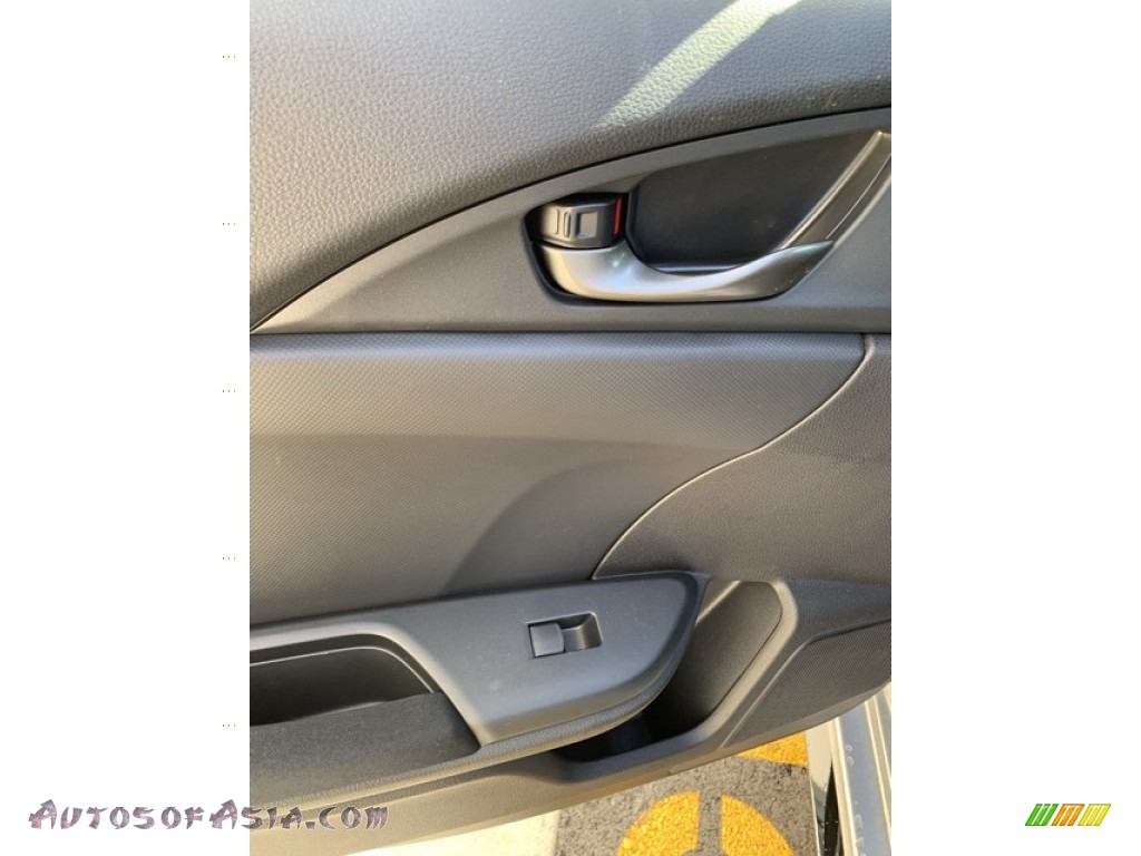 2019 Civic Sport Hatchback - Lunar Silver Metallic / Black photo #17